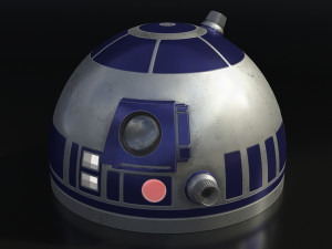 R2D2 Head 3D Model