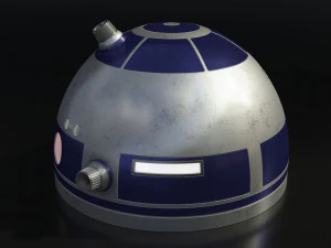 R2D2 Head 3D Model