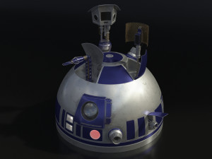 R2D2 Head 3D Model