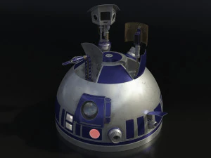 R2D2 Head 3D Model