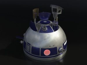 R2D2 Head 3D Model