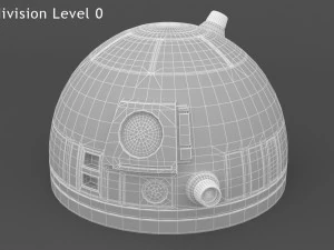 R2D2 Head 3D Model