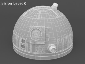 R2D2 Head 3D Model