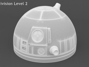 R2D2 Head 3D Model