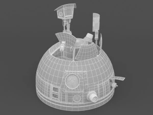 R2D2 Head 3D Model