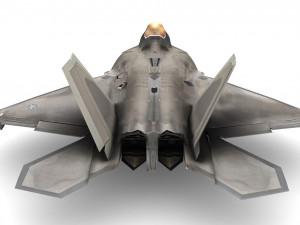 Raptor F22 Modelo 3D