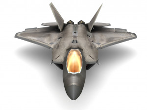 Raptor F22 Modelo 3D