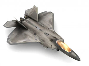 ラプター F22 3Dモデル