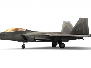 ラプター F22 3Dモデル