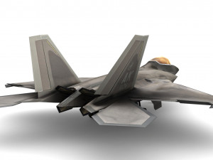 Raptor F22 Modelo 3D