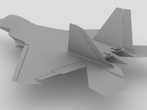 Raptor F22 Modelo 3D