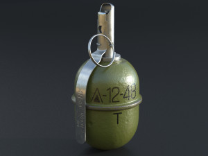 RGD-5 Grenade 3D Model