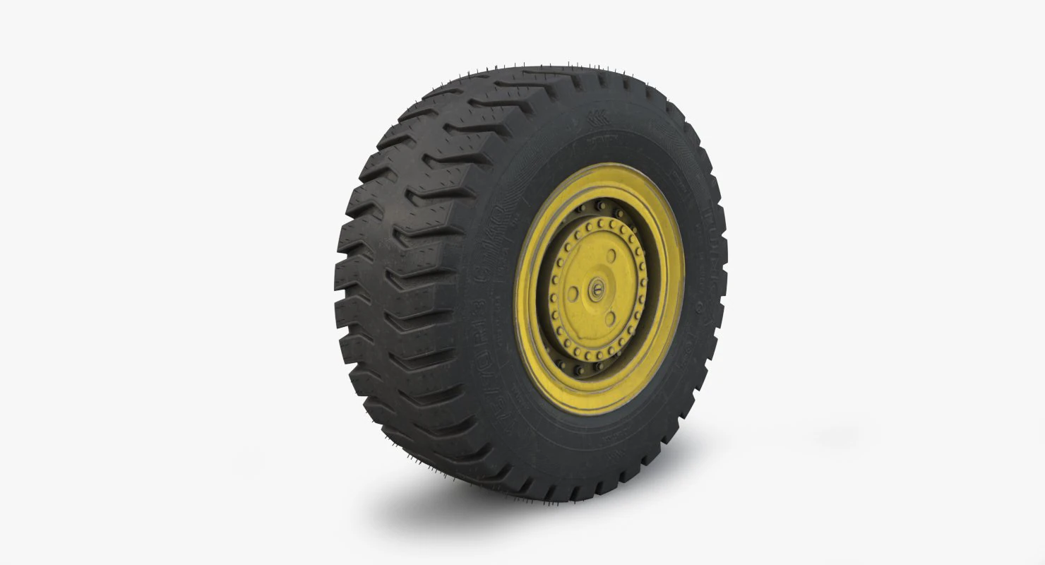 Schopf F300 wheel 3D Model .c4d .max .obj .3ds .fbx .stl .blend 