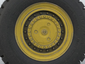Schopf F300 wheel 3D मॉडल