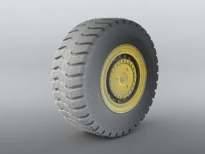 Schopf F300 wheel 3D Model