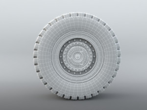 Schopf F300 wheel 3D मॉडल