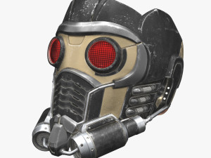 Star-Lord Mask Model 3D