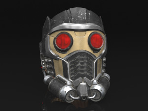 Star-Lord Mask Modelo 3D