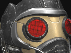 Star-Lord Mask Modelo 3D