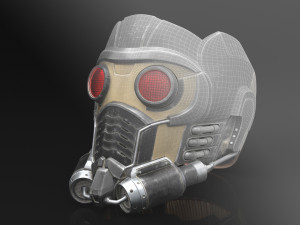 Star-Lord Mask Modelo 3D