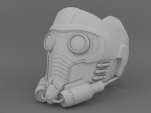 Star-Lord Mask Modelo 3D