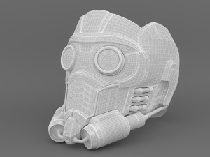 Star-Lord Mask Modelo 3D