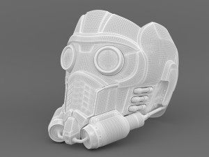 Star-Lord Mask Modelo 3D