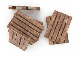 Wooden Pallets 3D Model