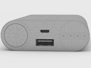 Xiaomi Mi Power Bank 3D Model