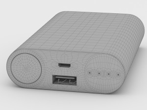 Xiaomi Mi Power Bank 3D 模型
