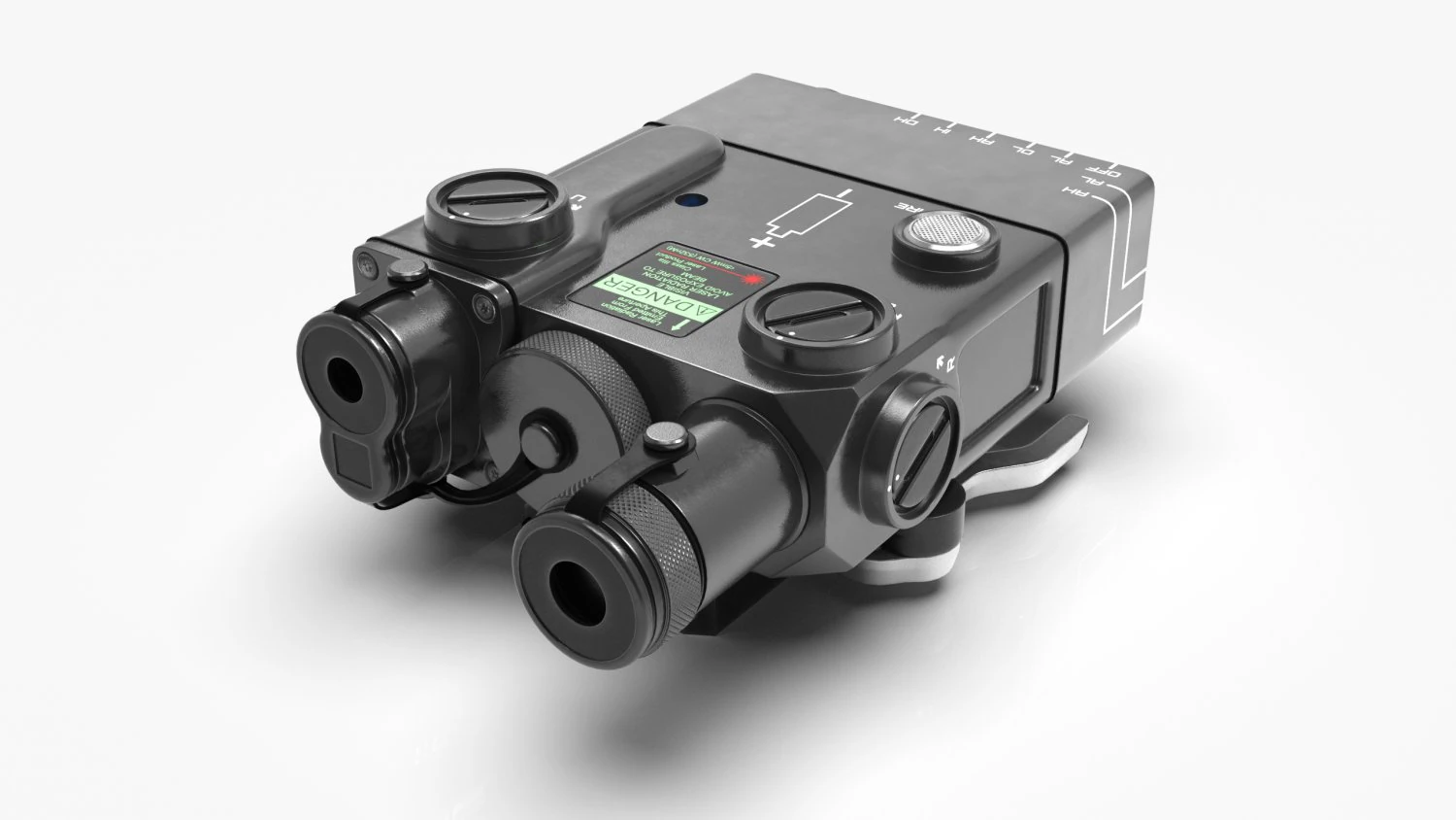 DBAL-A3 IR Laser 3D Model .c4d .max .obj .3ds .fbx .stl .blend