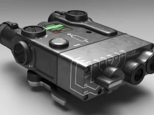 DBAL-A3 IR Laser 3D Model