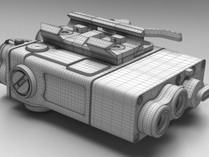 DBAL-A3 IR Laser 3D-Modell