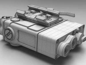 DBAL-A3 IR Laser 3D Model
