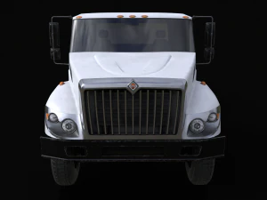 International Workstar 7400 Chassis White 3D Model