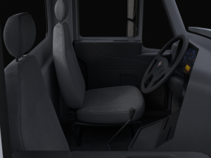 International Workstar 7400 Chassis White Model 3D