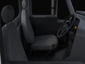 International Workstar 7400 Chassis White 3D Model