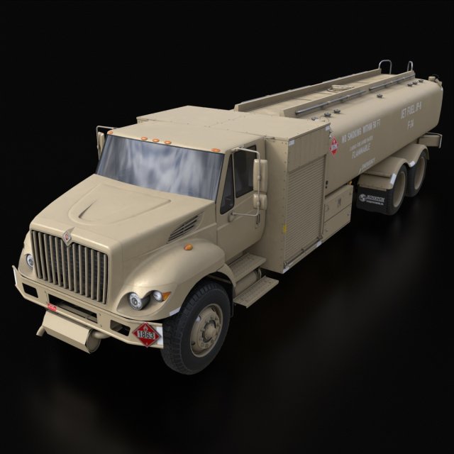 Kovatch R11-6000 Refueler Sand Modelo 3D .c4d .max .obj .3ds .fbx .stl .blend 