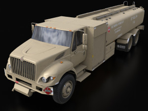 Kovatch R11-6000 Refueler Sand 3Dモデル