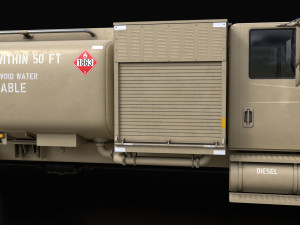 Kovatch R11-6000 Refueler Sand Modelo 3D