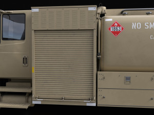 Kovatch R11-6000 Refueler Sand Modelo 3D
