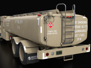 Kovatch R11-6000 Refueler Sand Modelo 3D