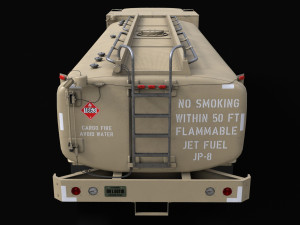 Kovatch R11-6000 Refueler Sand Modelo 3D