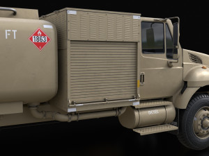 Kovatch R11-6000 Refueler Sand Modelo 3D