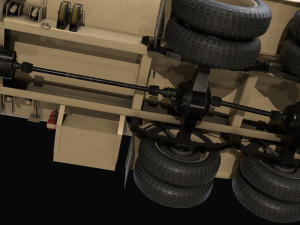 Kovatch R11-6000 Refueler Sand Modelo 3D