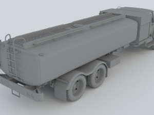 Kovatch R11-6000 Refueler Sand Modelo 3D