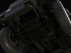Kovatch R11-6000 Refueler Green 3D 模型