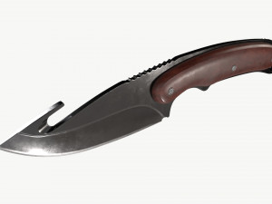 Gut Knifes Set 3D 模型