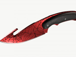 Gut Knifes Set 3D 模型