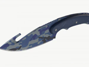 Gut Knifes Set 3D Model